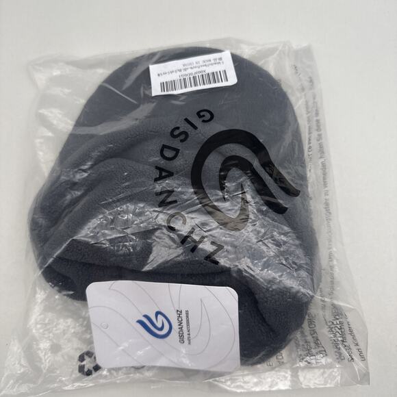 Gisdanchz Women's Stretchy Fleece Ponytail Hat w/Earflap -Vertical Ponytail READ - Picture 1 of 9